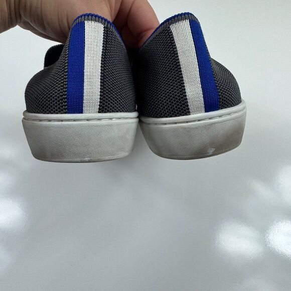 Rothy's the Original Slip-On Sneaker Slate Gray Womens Size 8.5 Comfort Casual - Picture 4 of 13